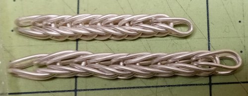 Judy Larson's Double Foxtail Chain - Starting The Project, Wire Jewelry Design, Making Chain, Chain Making , Loops, Wire Loop, Wrapped Wire Loop, making a short practice chains